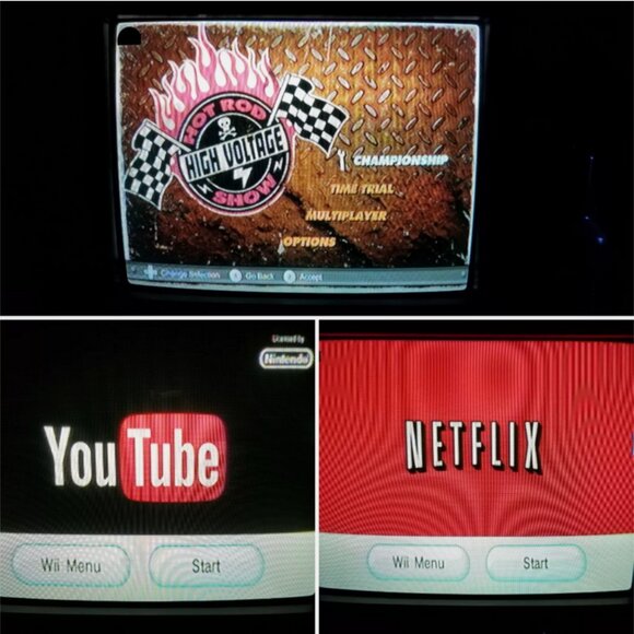 NINTENDO Wii Console RVL-001 & 4 Installed Games ONLY 6000E1M - Picture 9 of 11